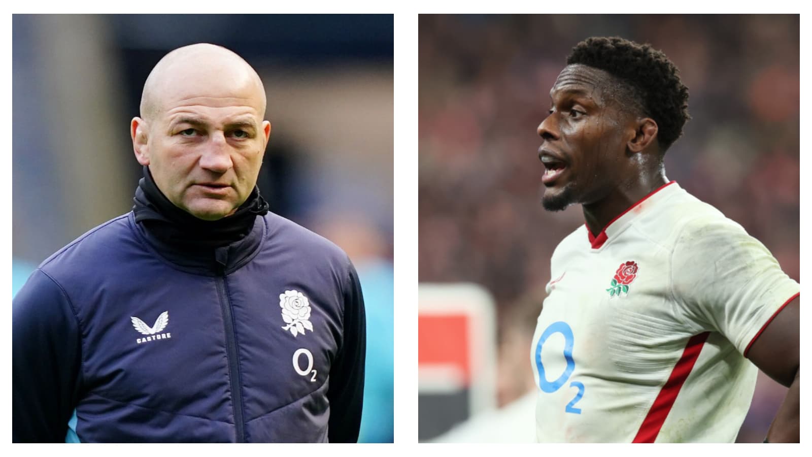 england head coach steve borthwick captain maro itoje