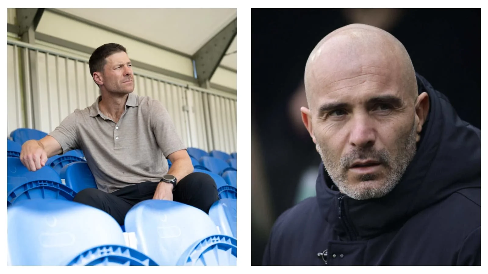 chelsea+manager+xabi+alonso+and+man+city+manager+enzo+maresca