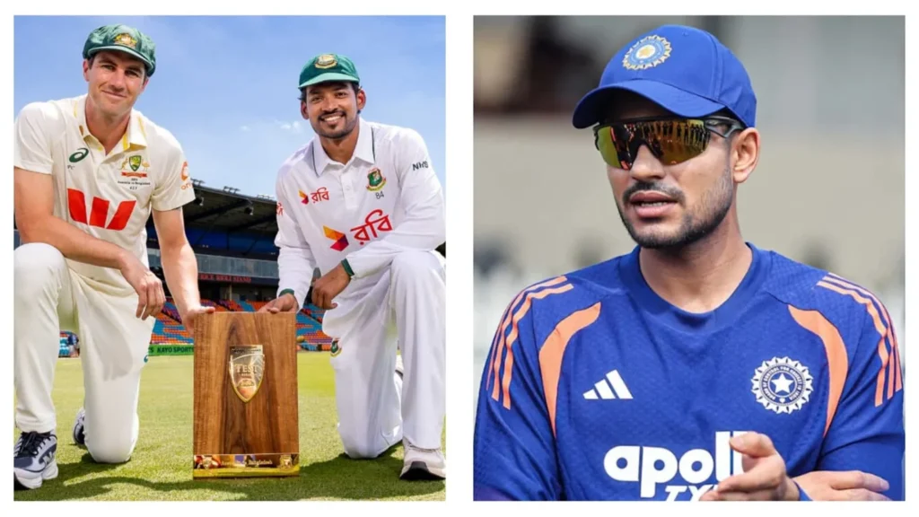 pat+cummins+(australia),+najmul+hossain+shanto+(bangladesh)+and+shubman+gill+(india)