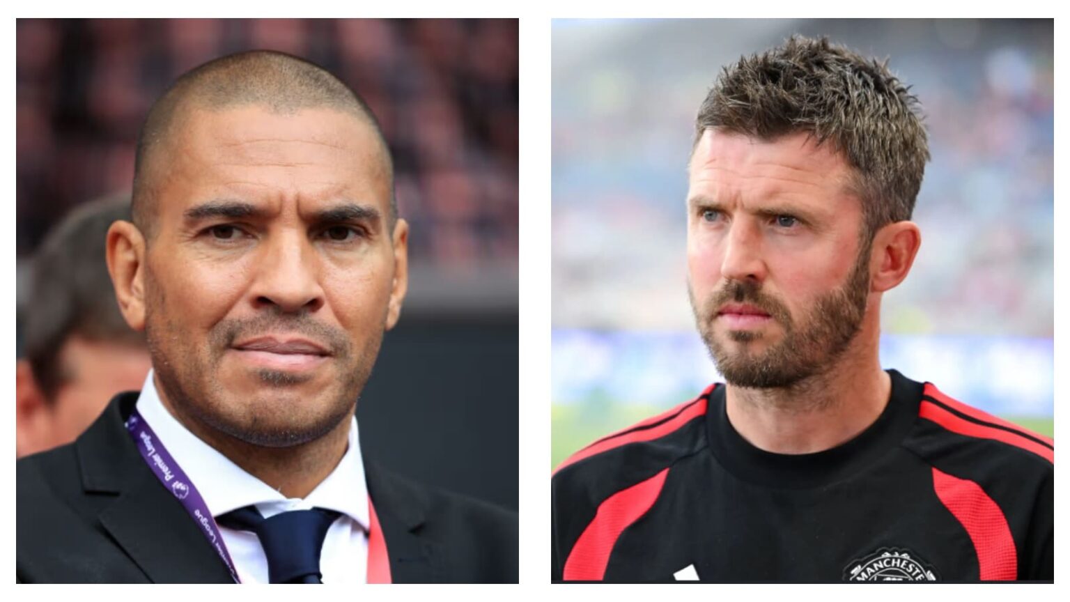 stan collymore and man utd manager michael carrick 1536x864